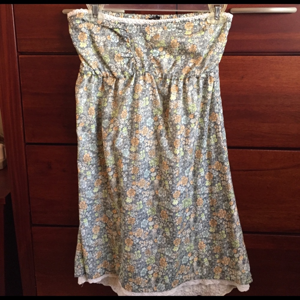 O'Neill strapless dress size L