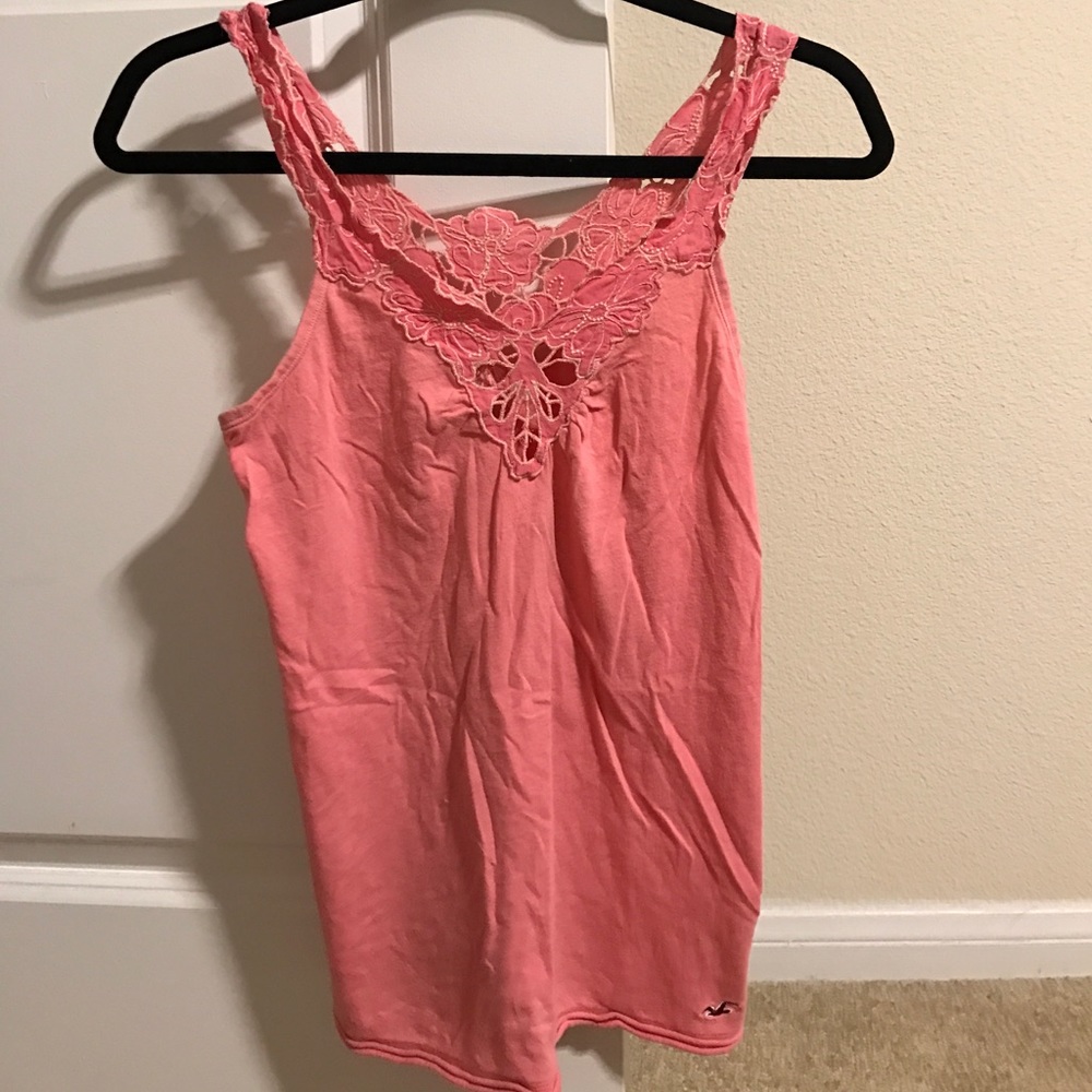 Hollister pink top