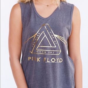 Junk Food Women's Pink Floyd Muscle Tee