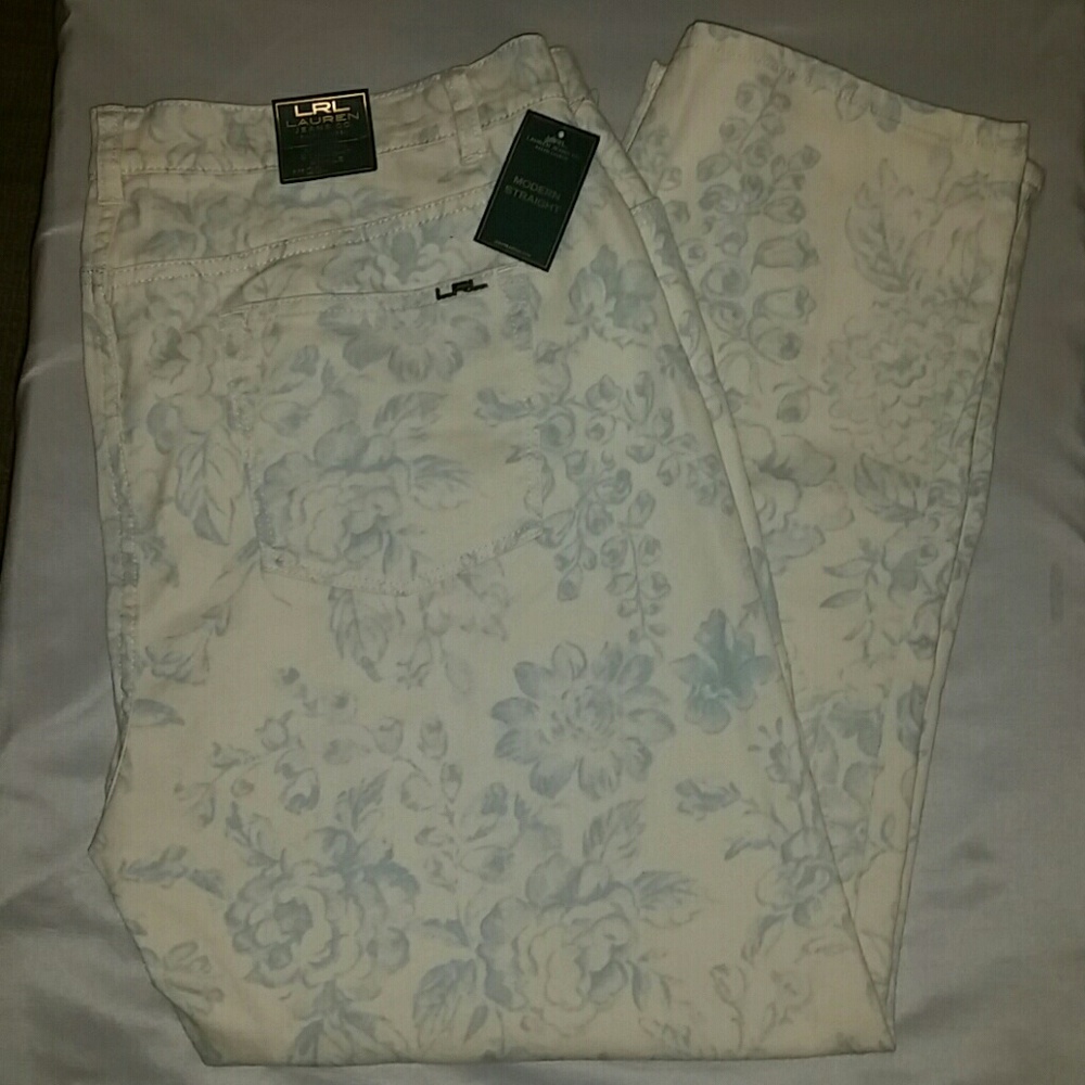 Lauren Jeans Co, modern straight ankle, nwt, 20w