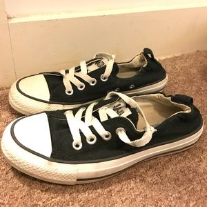 Women's black converse