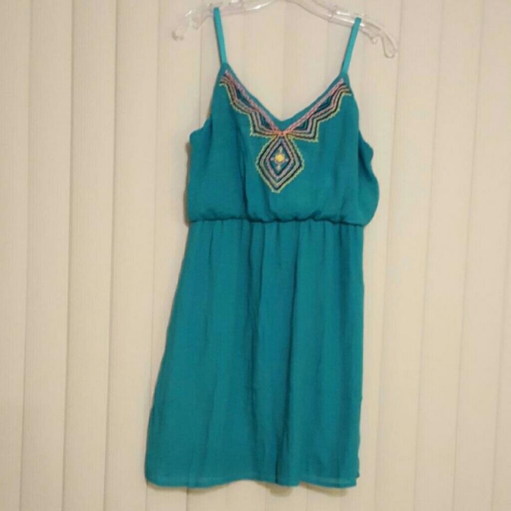 Teal Dress from Maurices