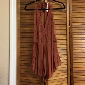 Free people lace romper