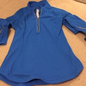 Lululemon blue quarter zip