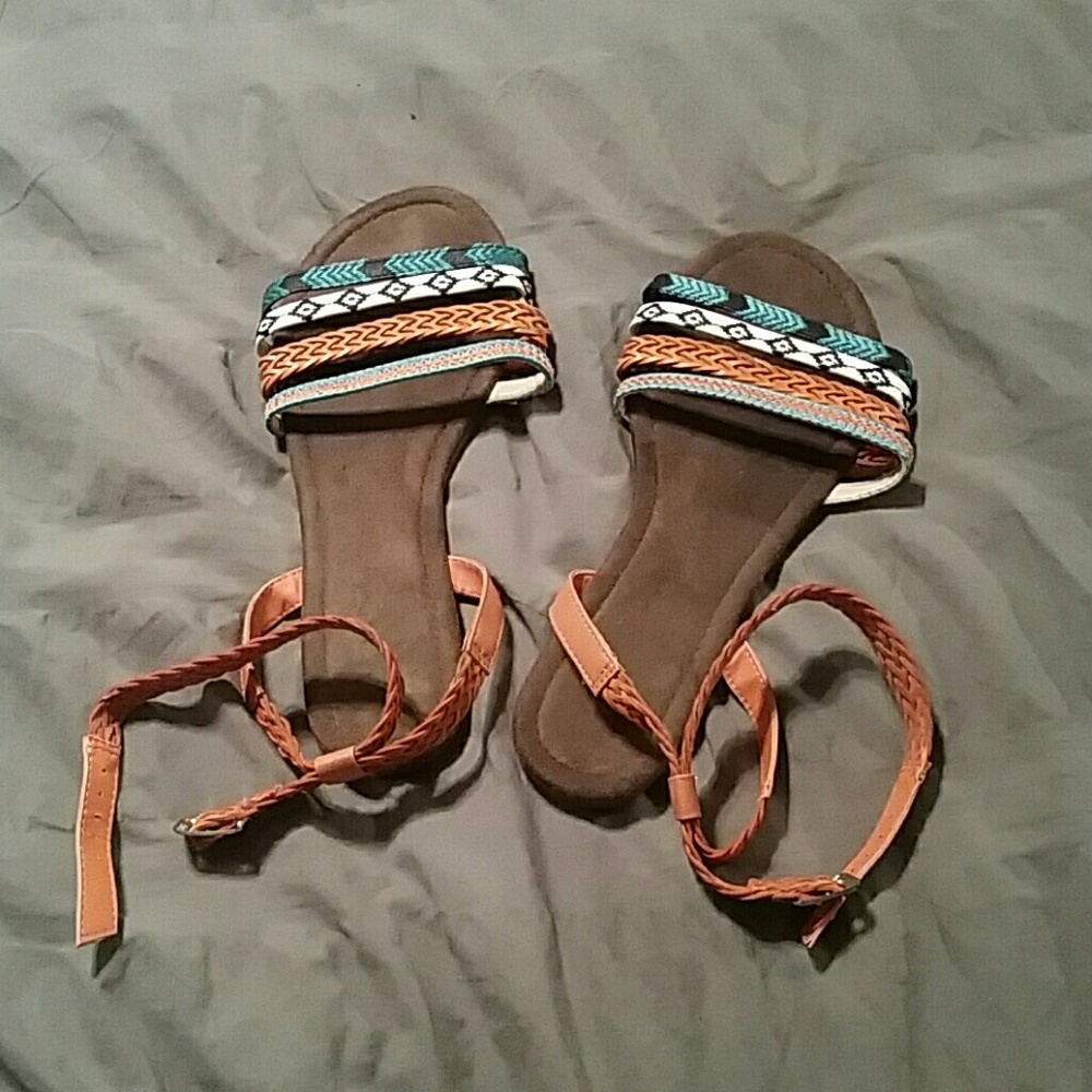 Braided sandal