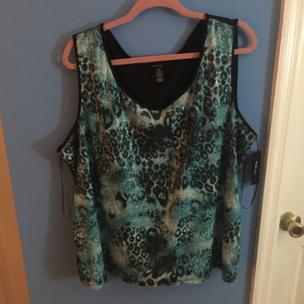Really fun sequin shirt with tags!