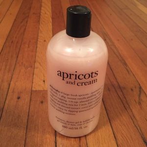 Philosophy apricots and cream