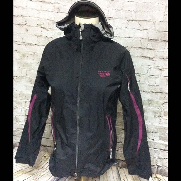 Mountain Hardwear Jackets & Blazers - Mountain Hard Wear Hiking Jacket Black Hooded
