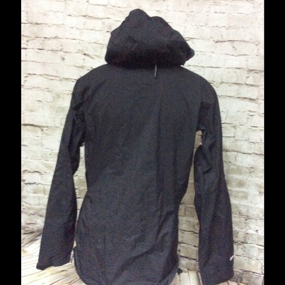 Mountain Hard Wear Hiking Jacket Black Hooded - Picture 2 of 4