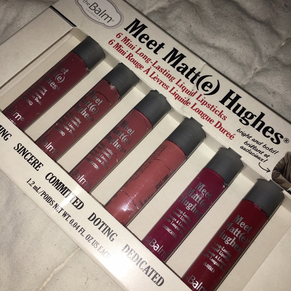 Meet Matt(e) Hughes Lipstick Set