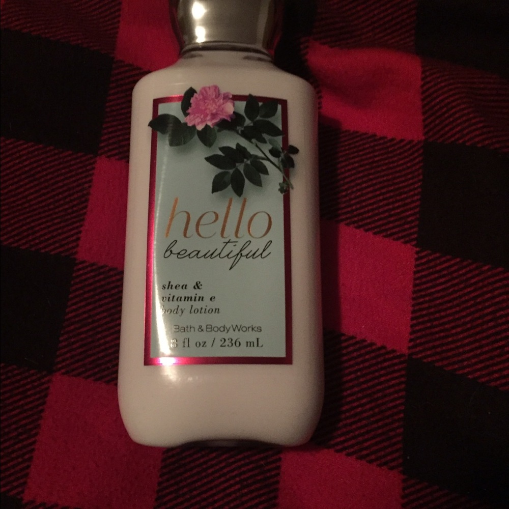 Bath and body works lotion