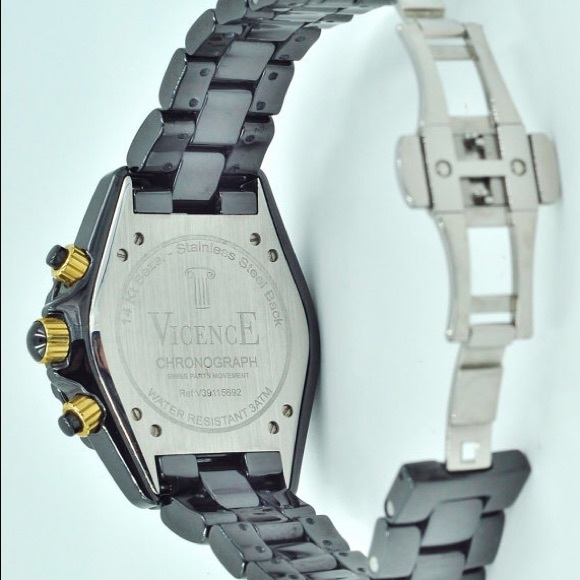 14K Gold Vicence Men\'s Watch.    price drop $625