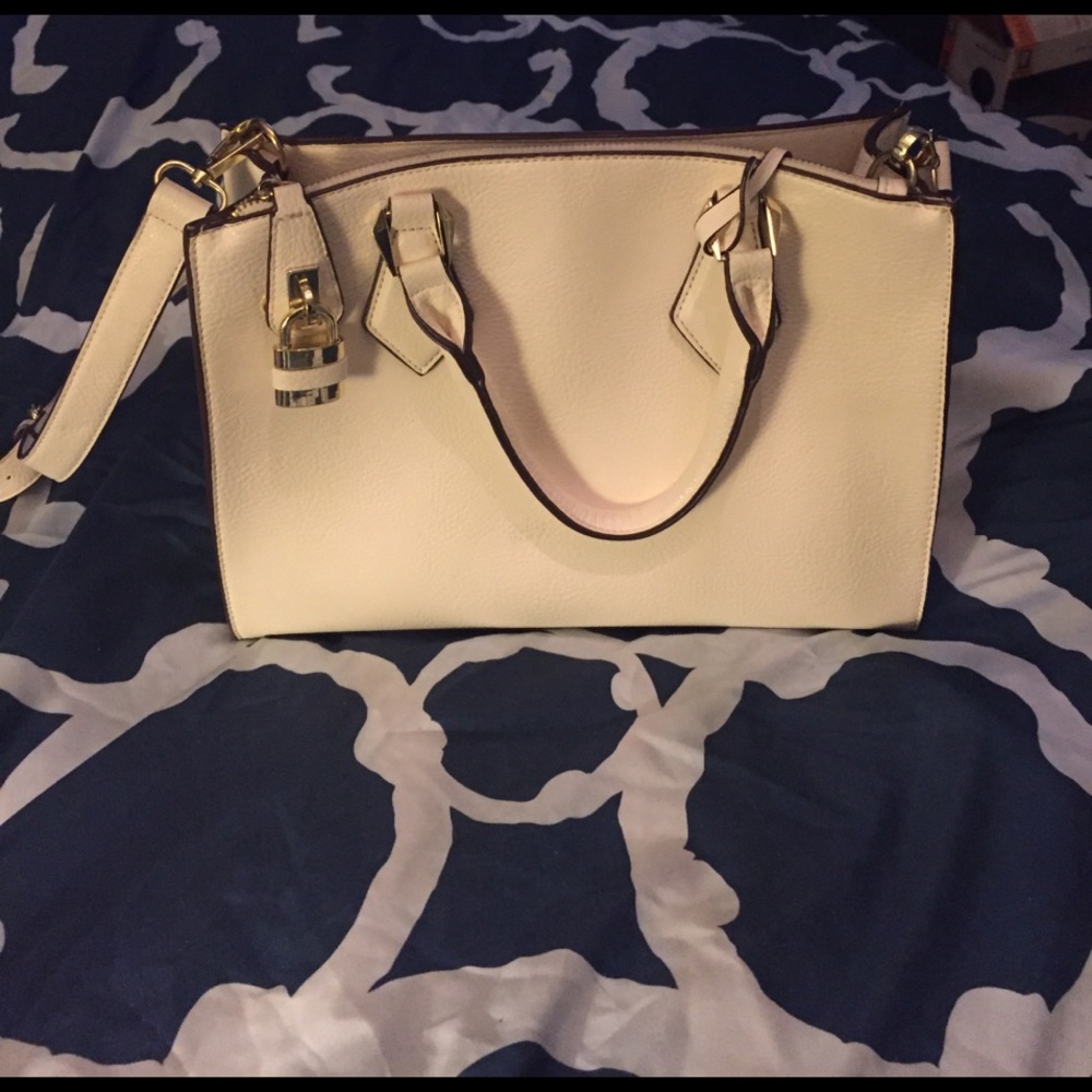 Charming Charlie's Lock Satchel