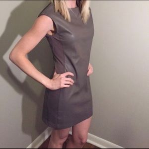 BCBGMaxAzria Leather Dress