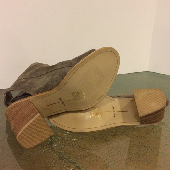 Dolce Vita 'Petra' Peep Toe Bootie - Picture 6 of 6