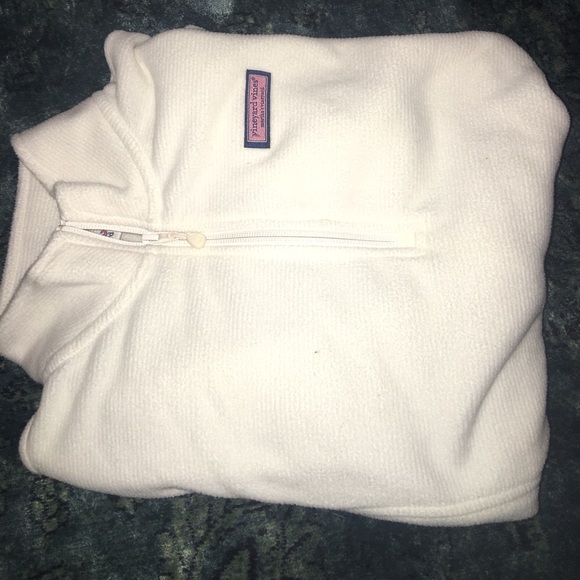 Never worn Vineyard Vines light white fleece - Picture 2 of 6