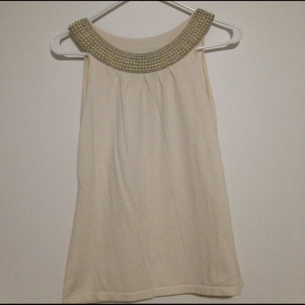 White Ann Taylor blouse