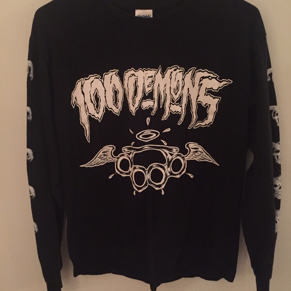 100 Demons CT Hardcore Long Sleeve