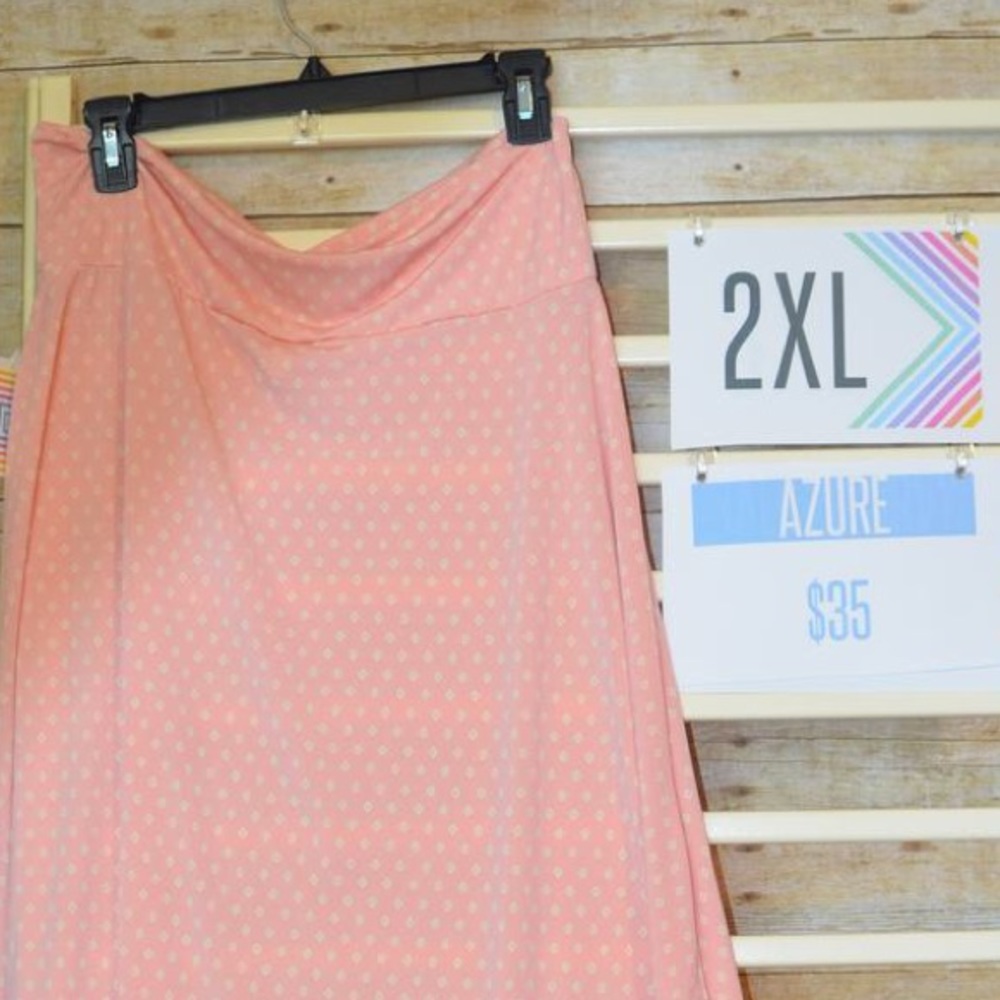 LuLaRoe 2X Azure Skirt