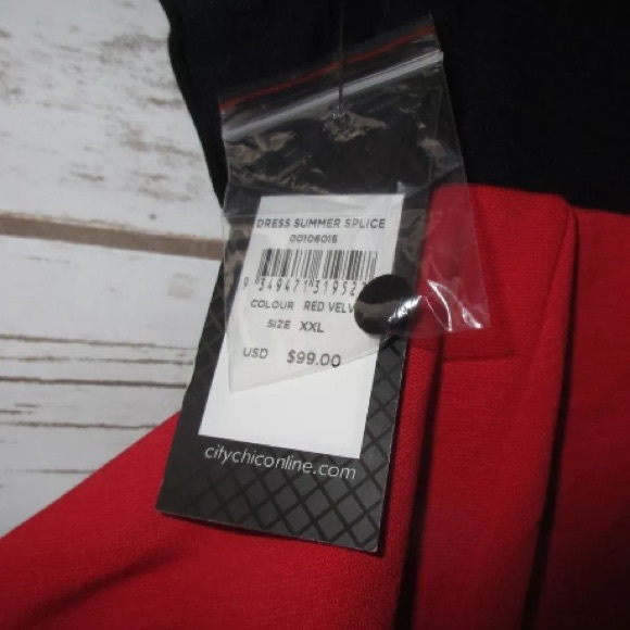 City Chic Sweetheart Fit & Flare Dress Plus Size - Picture 4 of 5