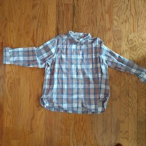 Old Navy Boyfriend Flannel Shirt