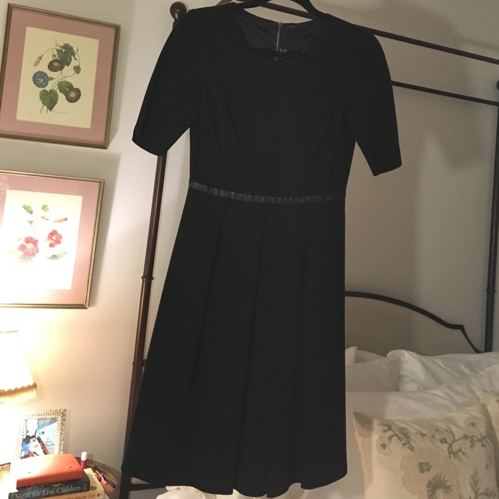 Tahari black dress - perfect for work to date night