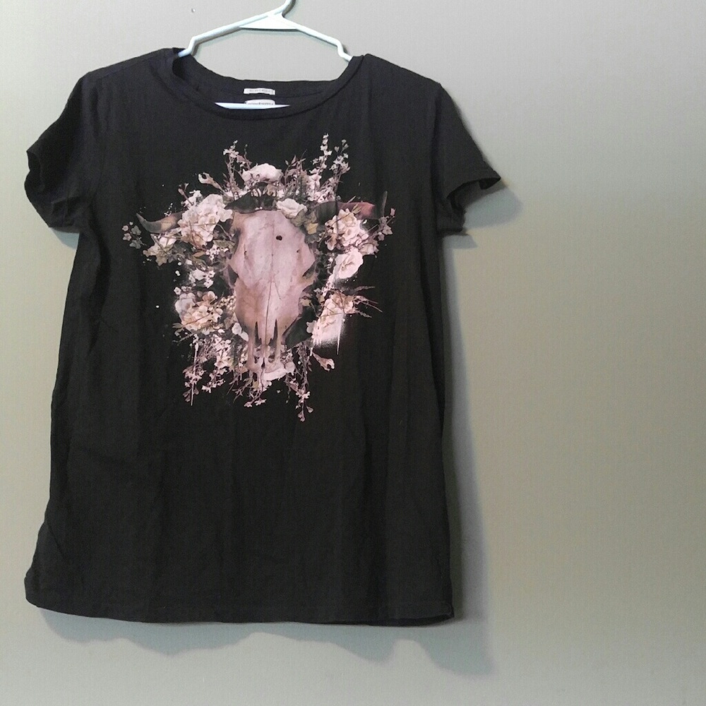 Ralph Lauren skull and flower tshirt