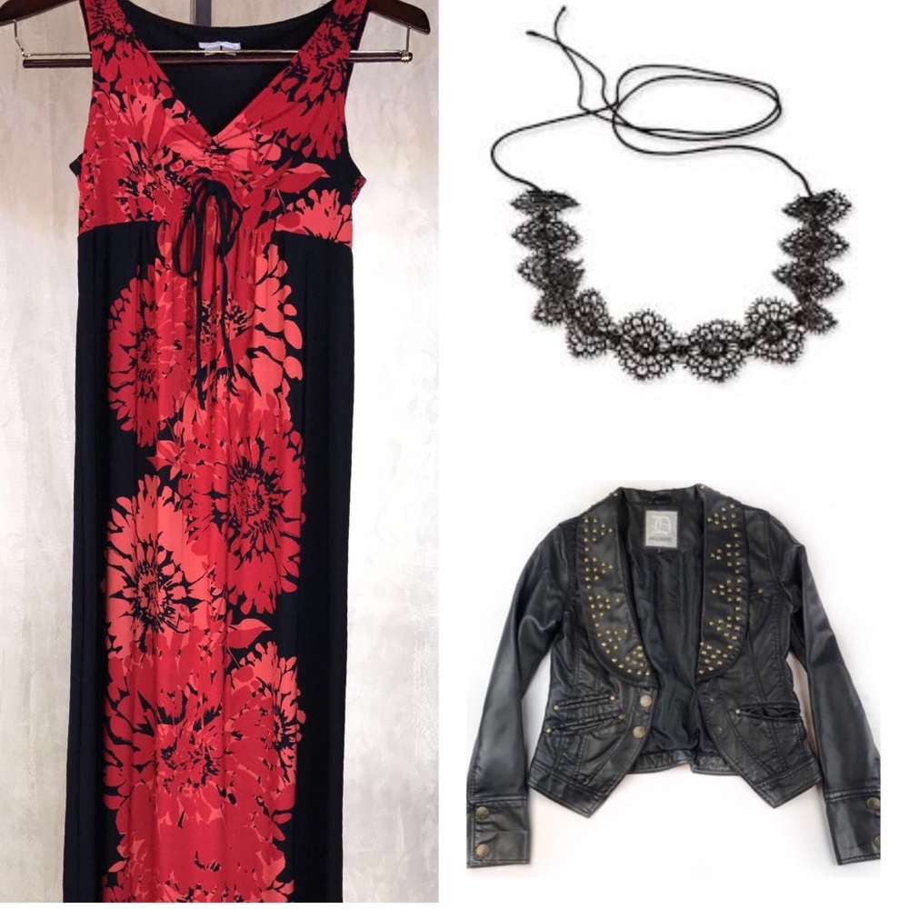 ✨woman's maxi dress in size 4