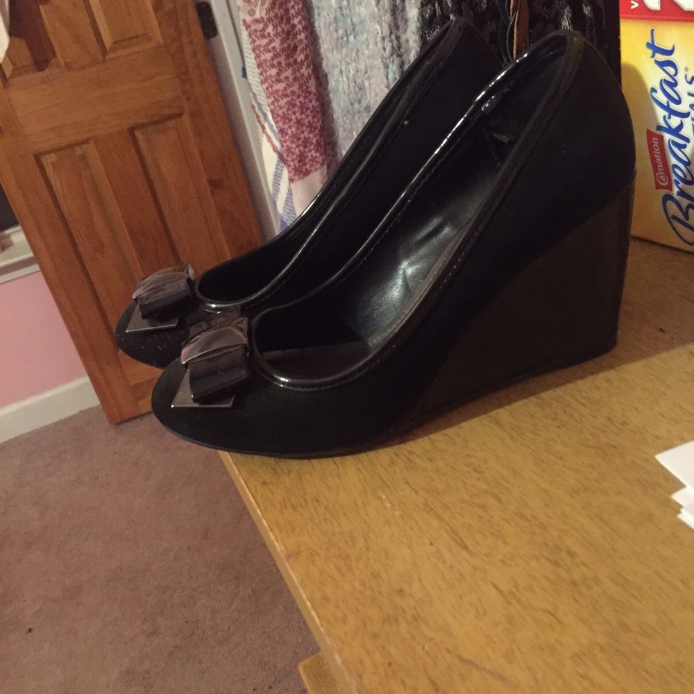 Wedged heels size 6