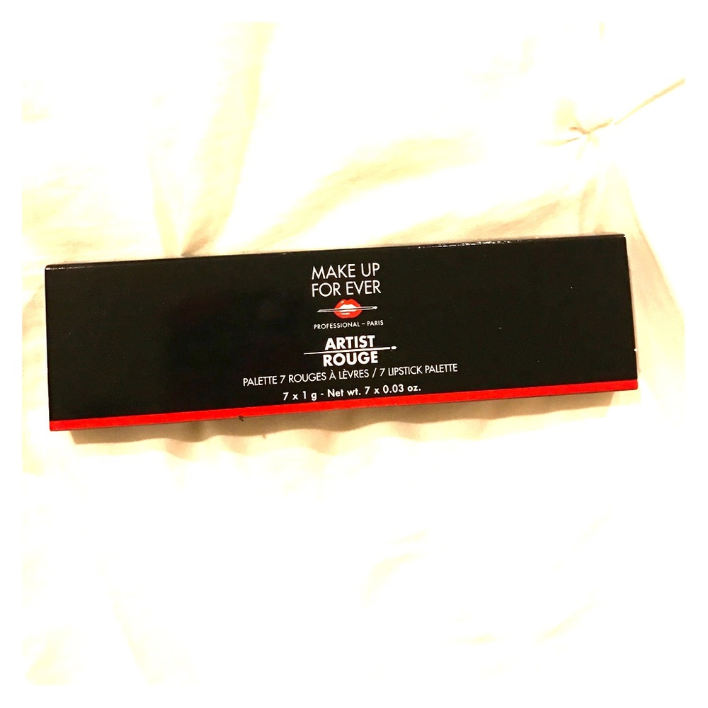 Make up forever artist rouge lip stick palette