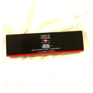 Make up forever artist rouge lip stick palette