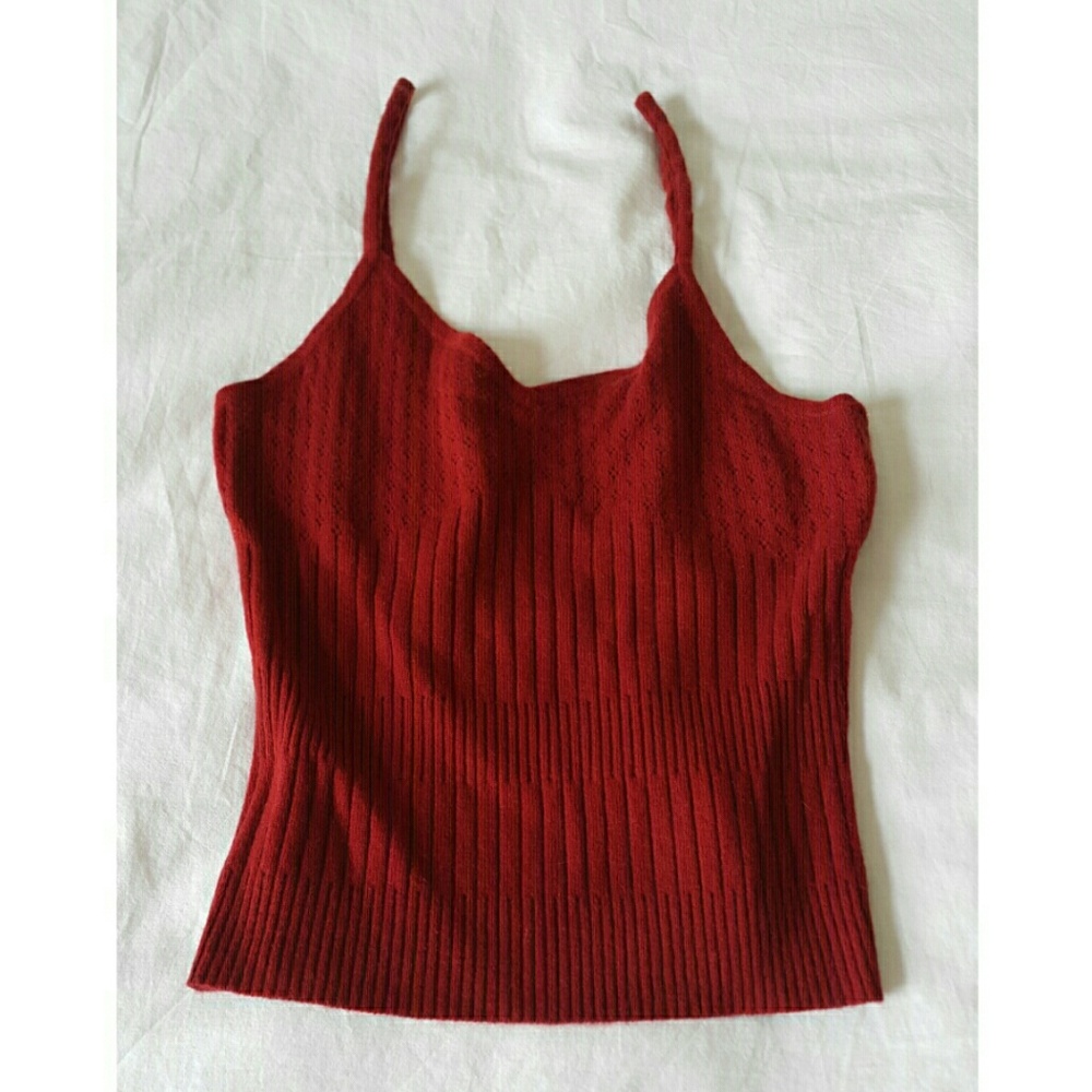 Michael Kors cashmere camisole with details NWOT