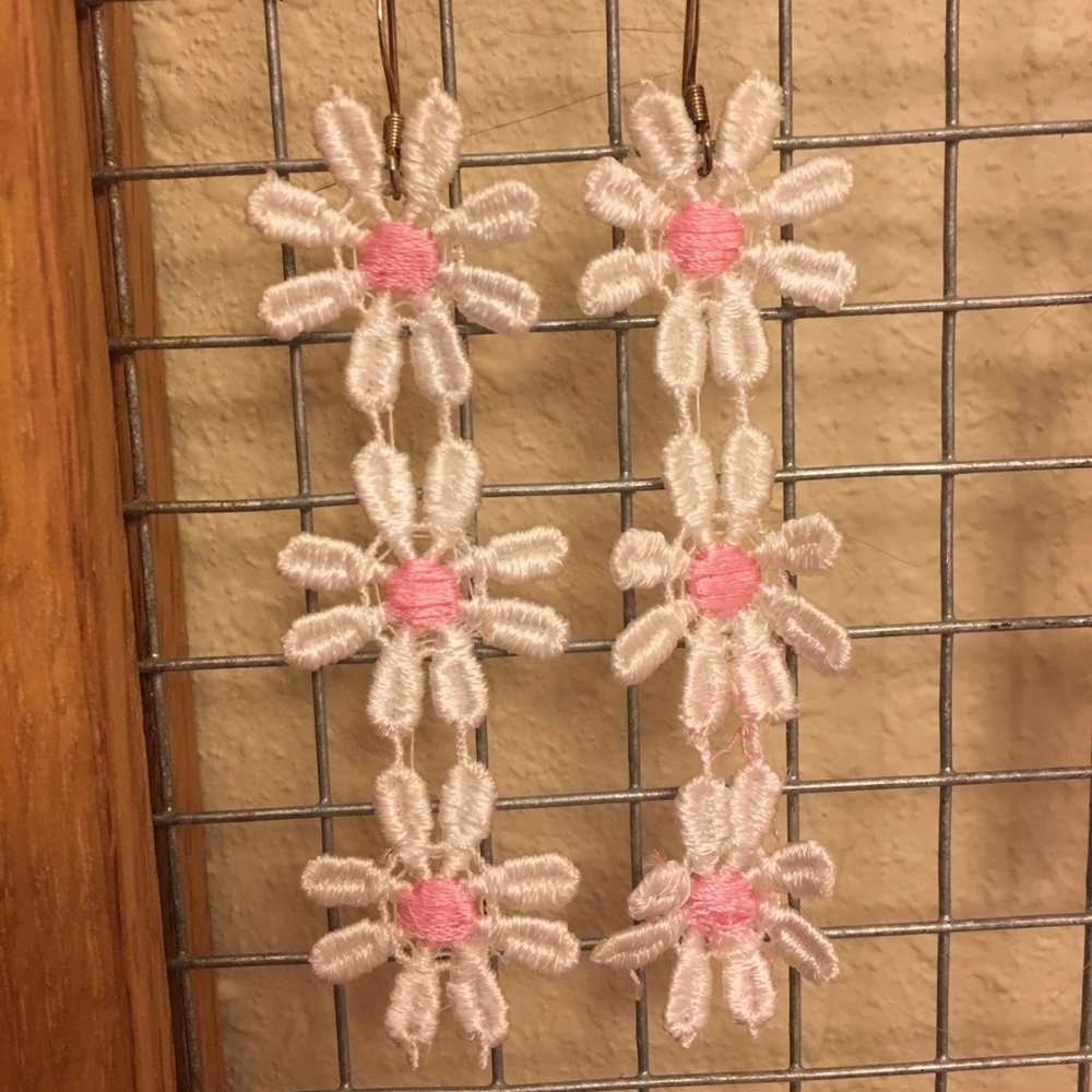 Lace Sunflower Festy Coachella Vibes Handmade