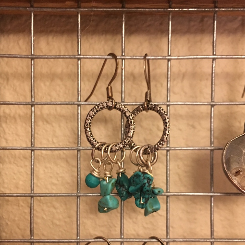 Turquoise Beaded Handmade Bohemian Elegant