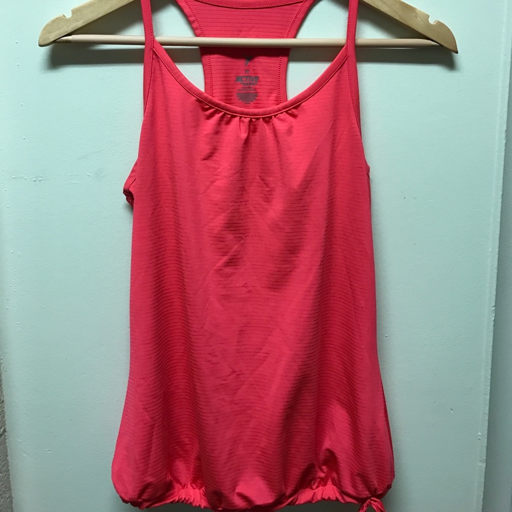 Old Nancy active tank pink