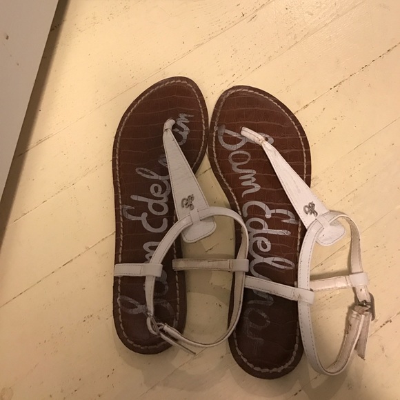 Sam Edelman Shoes White Sandals Poshmark