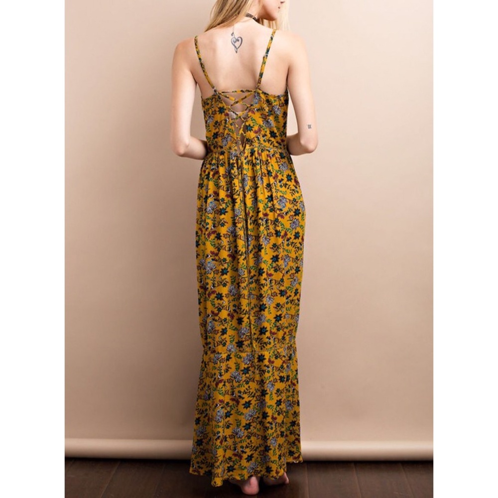 Floral Maxi Dress ⚡️Last One⚡️ - Picture 3 of 6