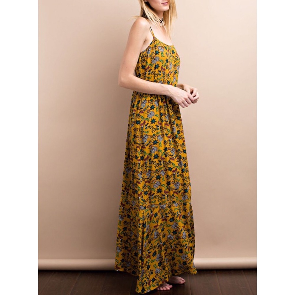 Floral Maxi Dress ⚡️Last One⚡️ - Picture 4 of 6