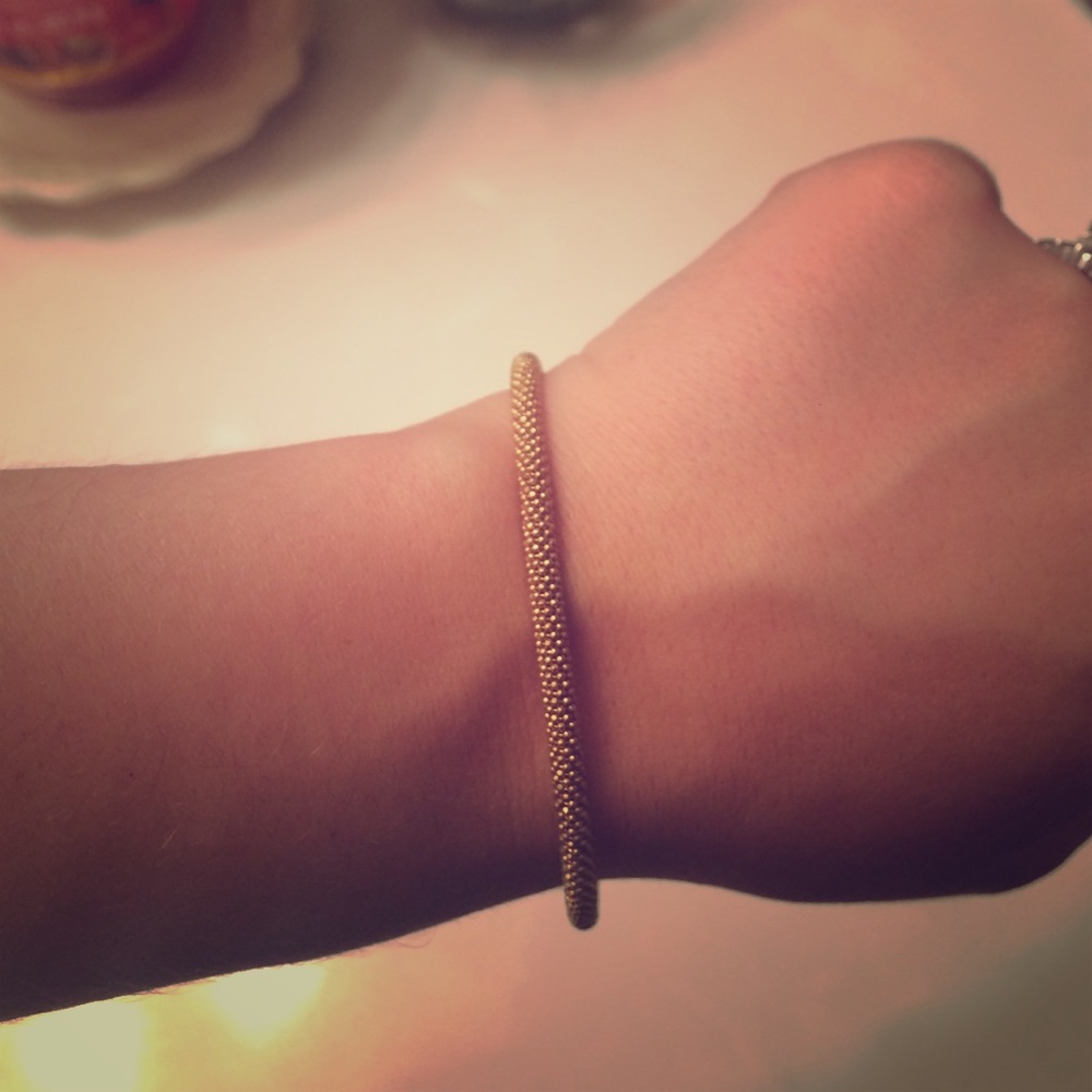Gold vermeil bracelet