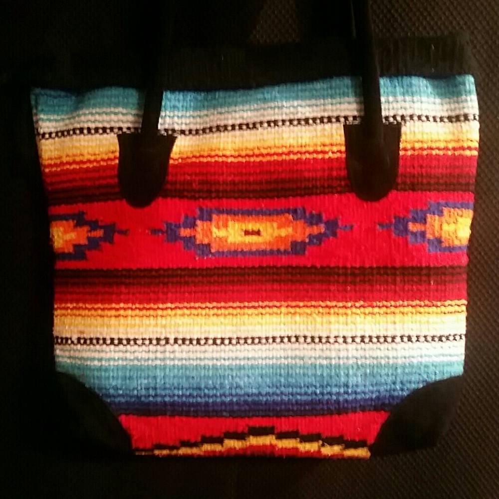 El Paso Handwoven Monterrey Tote NEW