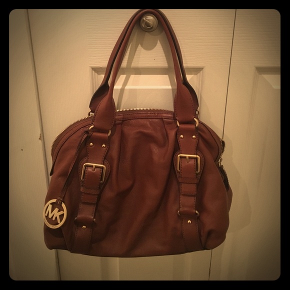 SOLD Michael Kors Lattington Large Satchel - Picture 1 of 4