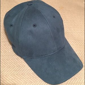 Velvet Blue Baseball Hat