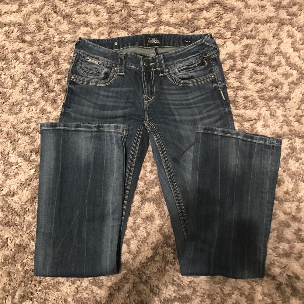 Express Rerock Bootcut Jeans