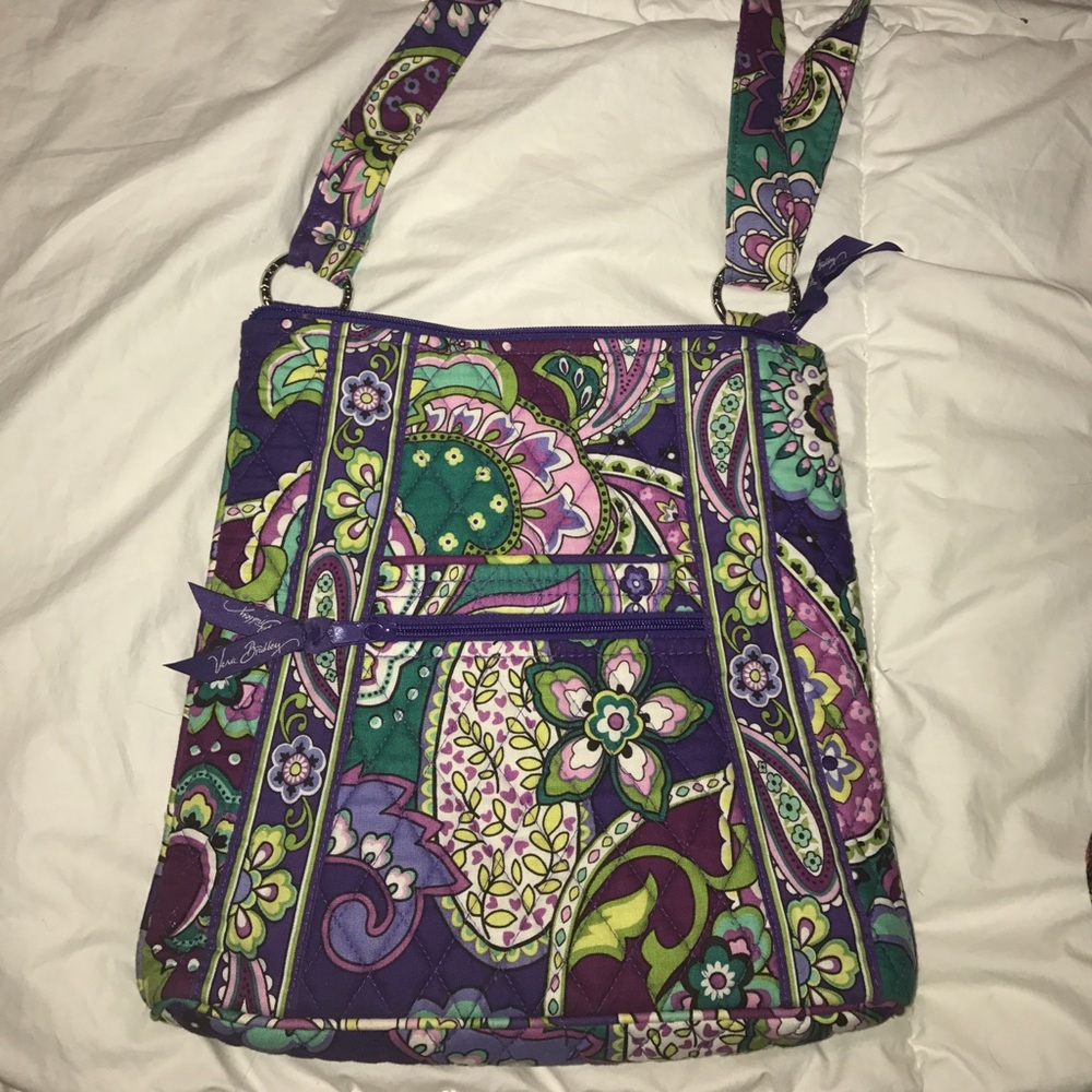 Vera Bradley Purple Purse Bag