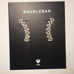 Baublebar Gold Pave Earring Crawlers