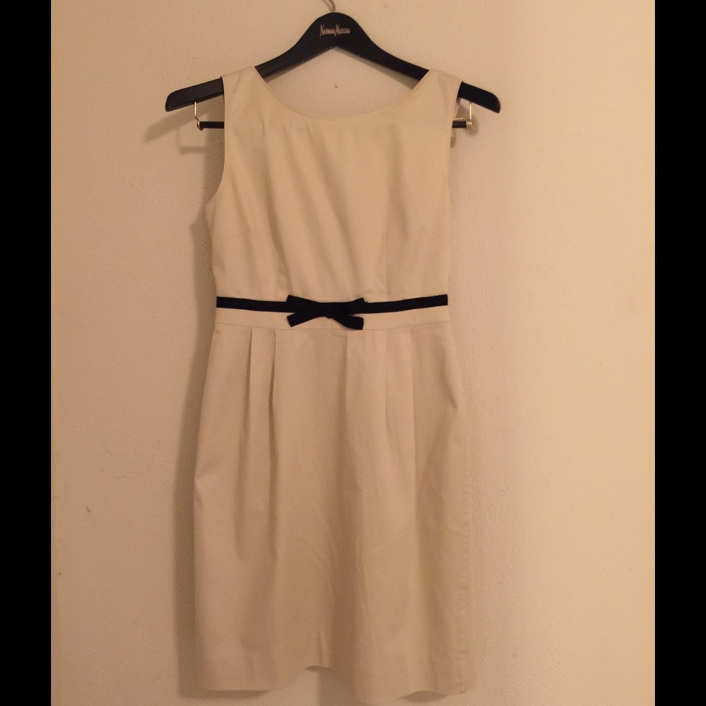 🌟 Kate Spade 🌟 Cream Bow Dress 🎀