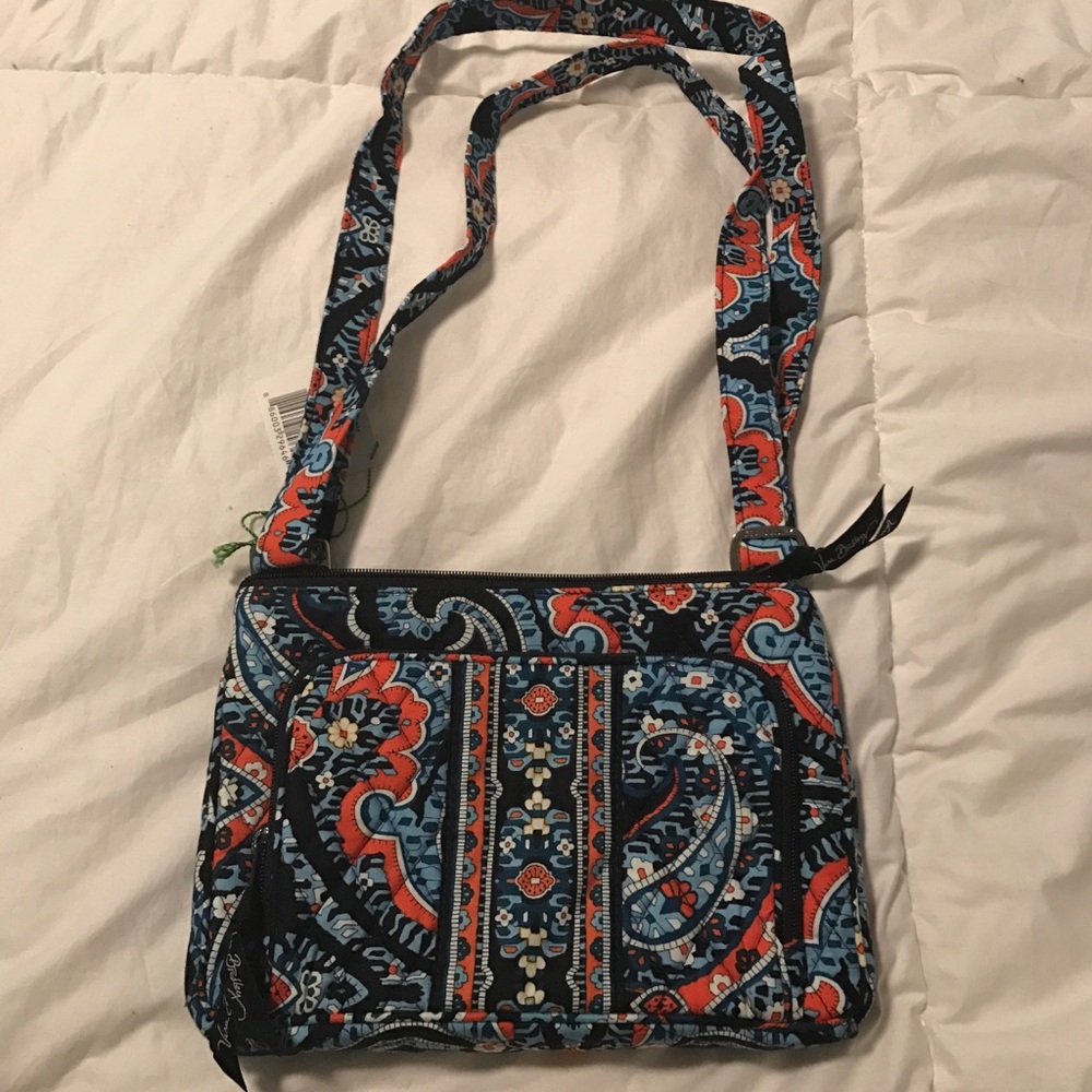 Blue and Orange Vera Bradley Bag Purse