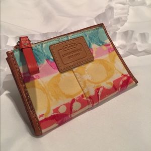 COACH Multicolor Coin Purse