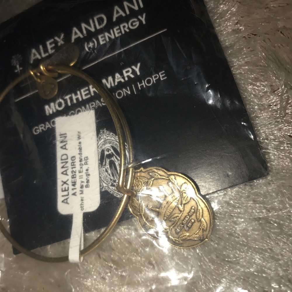 Alex and Ani Mother Mary bracelet