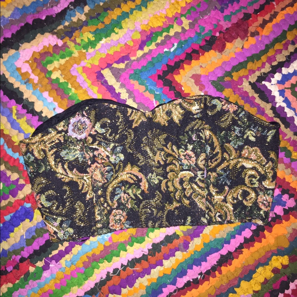 NWOT Urban Outfitters Tapestry Bustier
